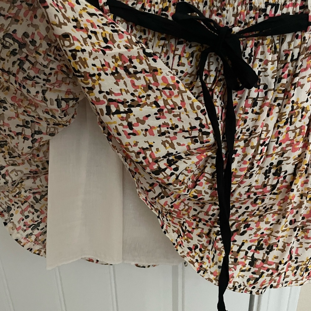 Patterned Mini Skirt - image 2